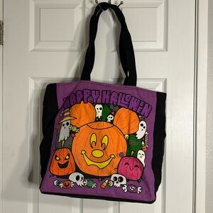 Canvas Halloween Disney tote